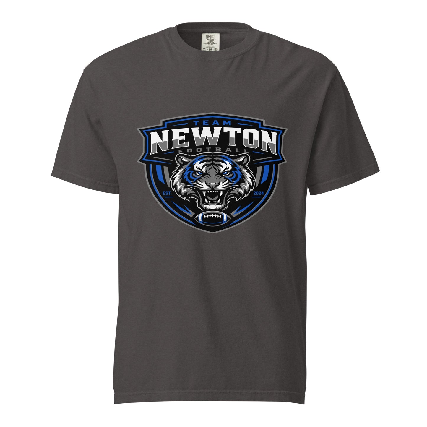 Signature | Comfort Colors T-Shirt | Newton Youth football league | Shield Logo