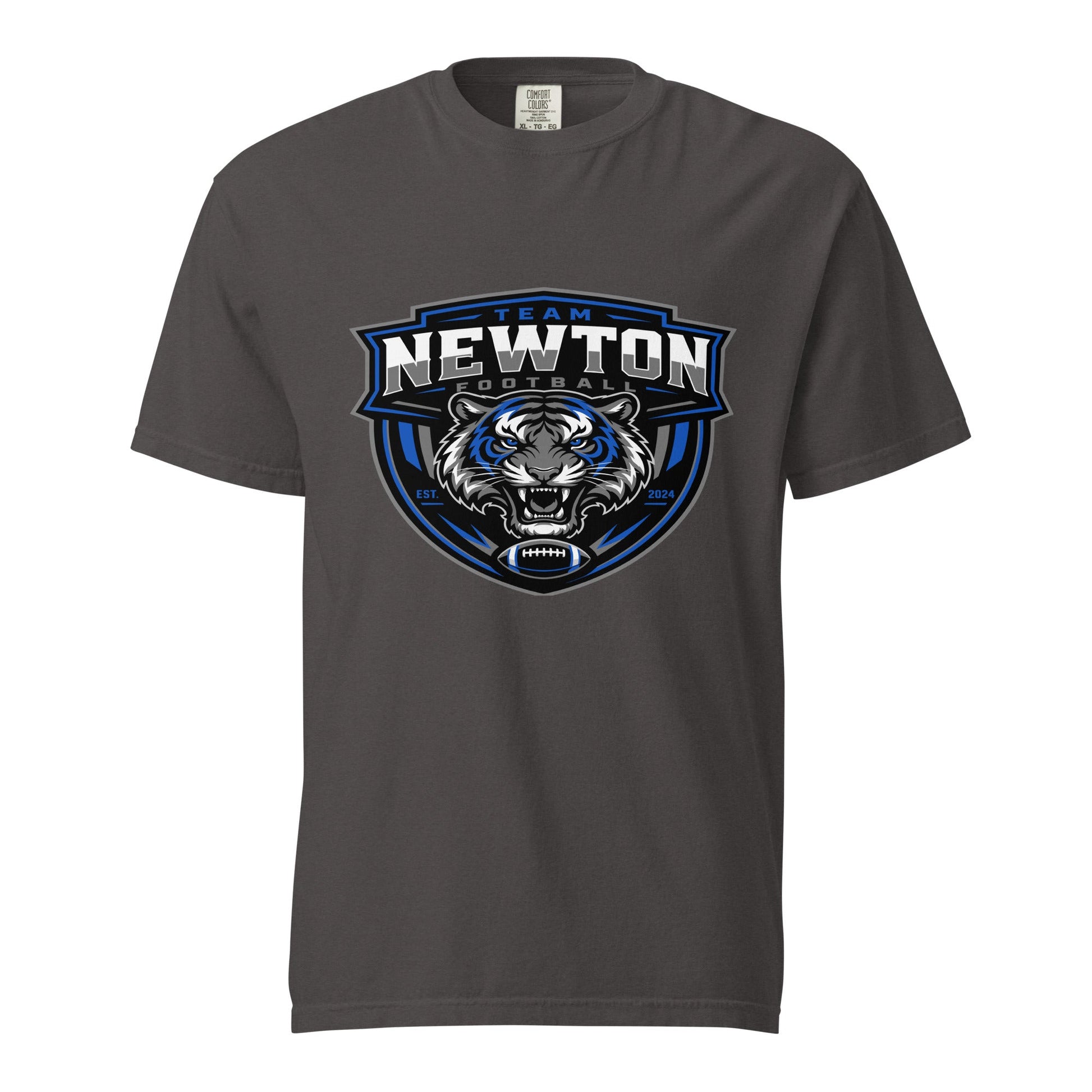 Signature | Comfort Colors T-Shirt | Newton Youth football league | Shield Logo