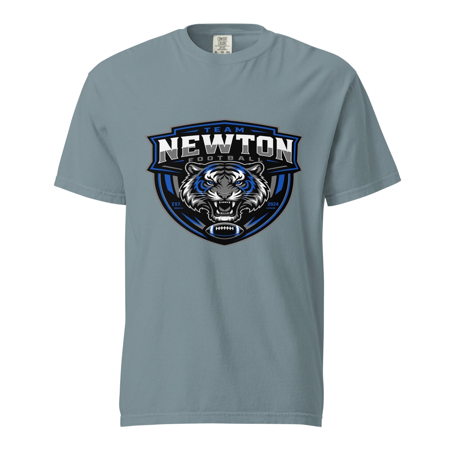 Signature | Comfort Colors T-Shirt | Newton Youth football league | Shield Logo