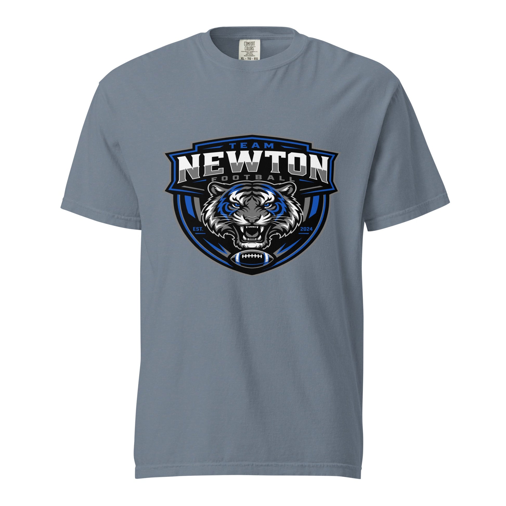 Signature | Comfort Colors T-Shirt | Newton Youth football league | Shield Logo
