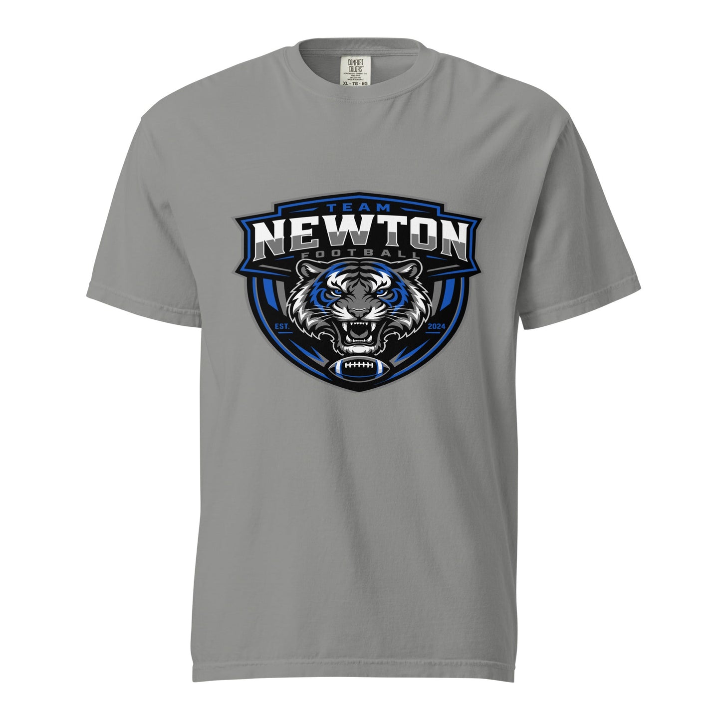 Signature | Comfort Colors T-Shirt | Newton Youth football league | Shield Logo