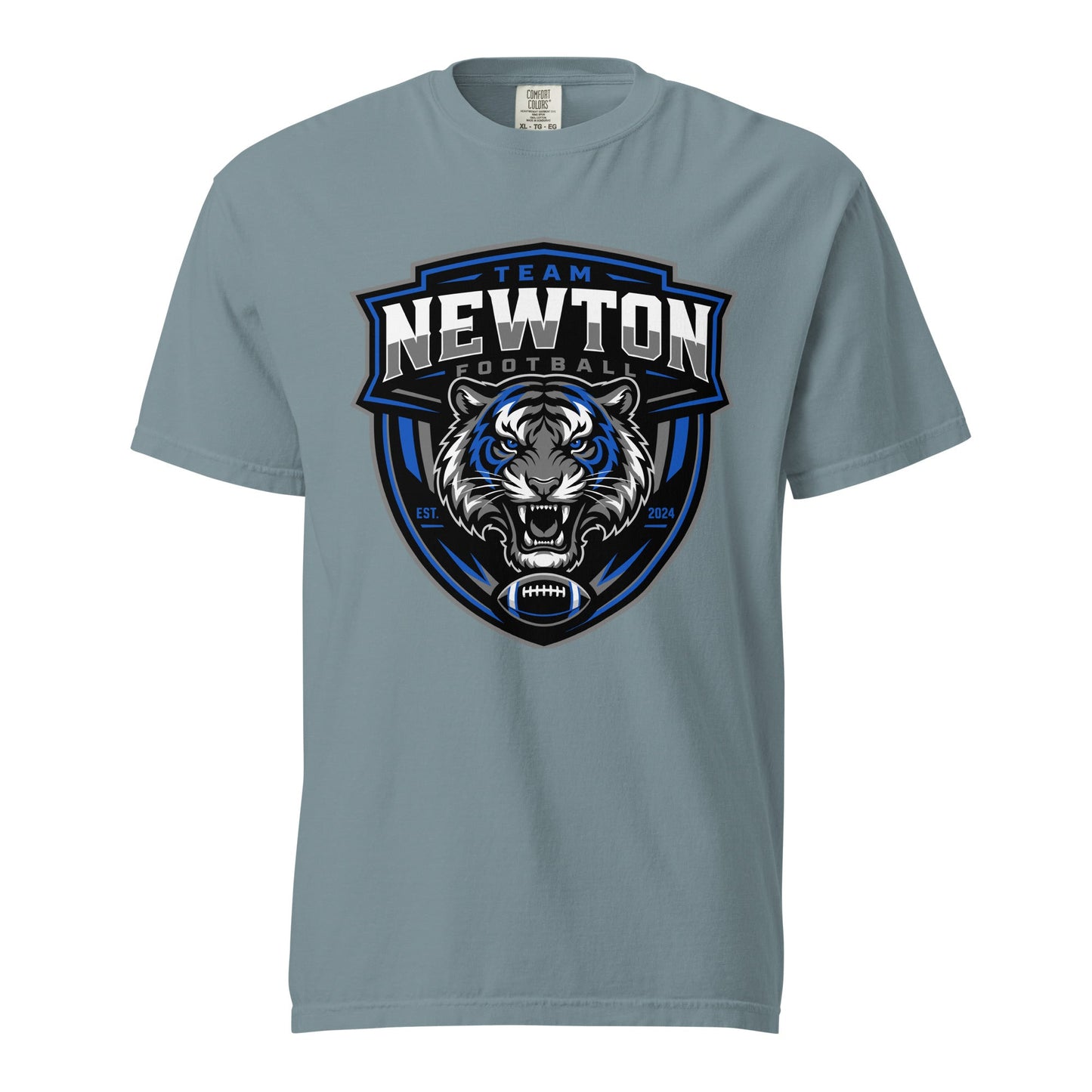 Signature | Comfort Colors T-Shirt | Newton Youth football league | Shield Logo