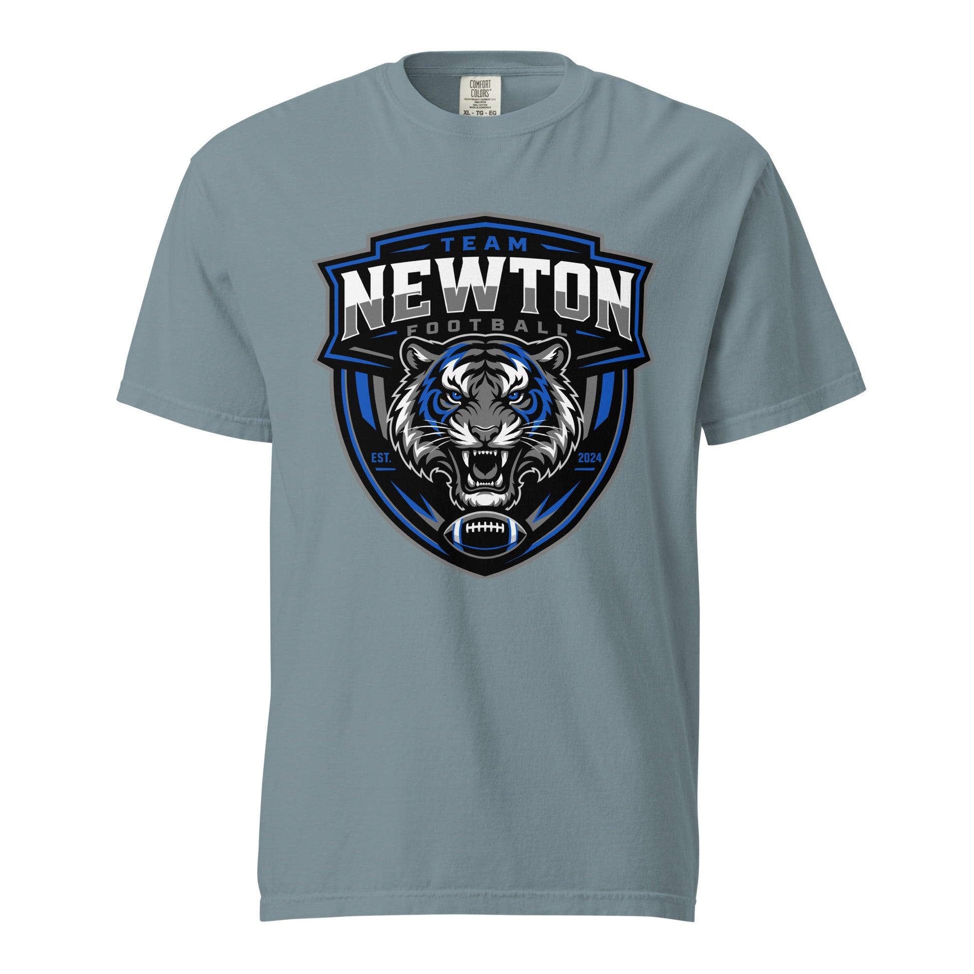 Signature | Comfort Colors T-Shirt | Newton Youth football league | Shield Logo