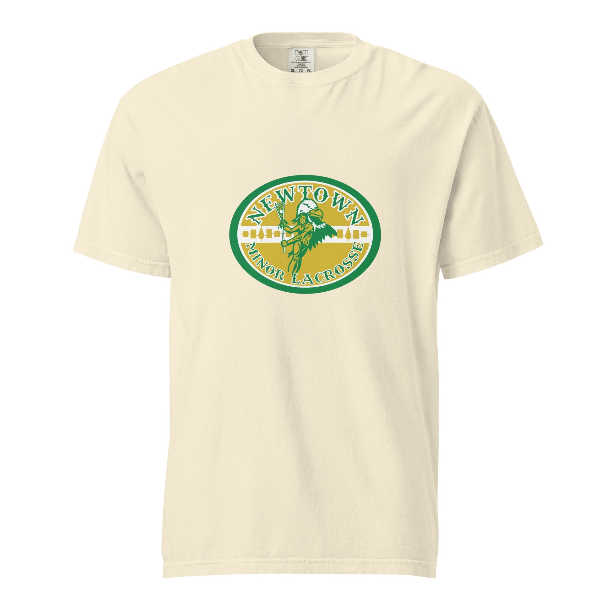 Signature | Comfort Colors T-Shirt | Newtown Minor Lacrosse | Emblem Logo