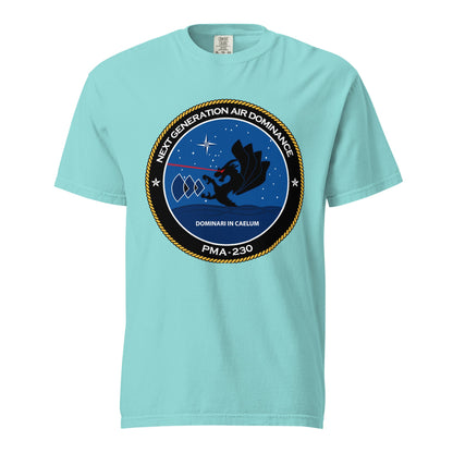 Signature | Comfort Colors T-Shirt | Next Generation Air Dominance | Badge Logo