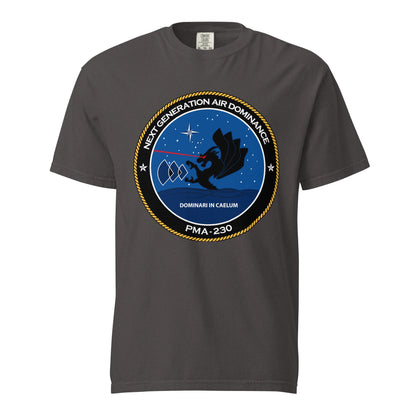 Signature | Comfort Colors T-Shirt | Next Generation Air Dominance | Badge Logo