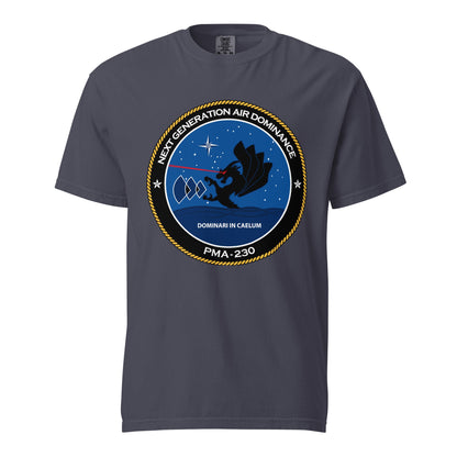 Signature | Comfort Colors T-Shirt | Next Generation Air Dominance | Badge Logo