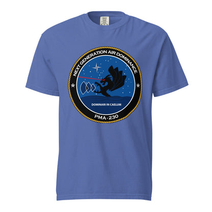 Signature | Comfort Colors T-Shirt | Next Generation Air Dominance | Badge Logo