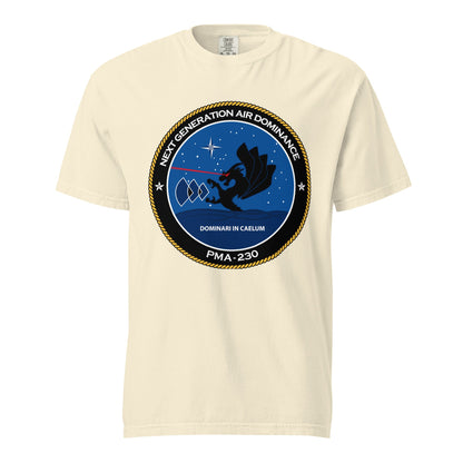 Signature | Comfort Colors T-Shirt | Next Generation Air Dominance | Badge Logo