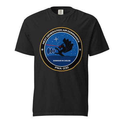 Signature | Comfort Colors T-Shirt | Next Generation Air Dominance | Badge Logo