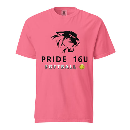 Signature | Comfort Colors T-Shirt | NNY Pride Softball | Emblem Logo