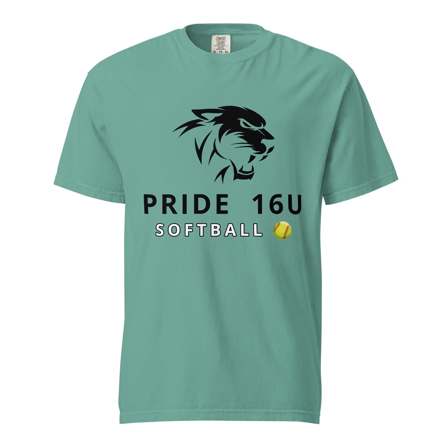 Signature | Comfort Colors T-Shirt | NNY Pride Softball | Emblem Logo