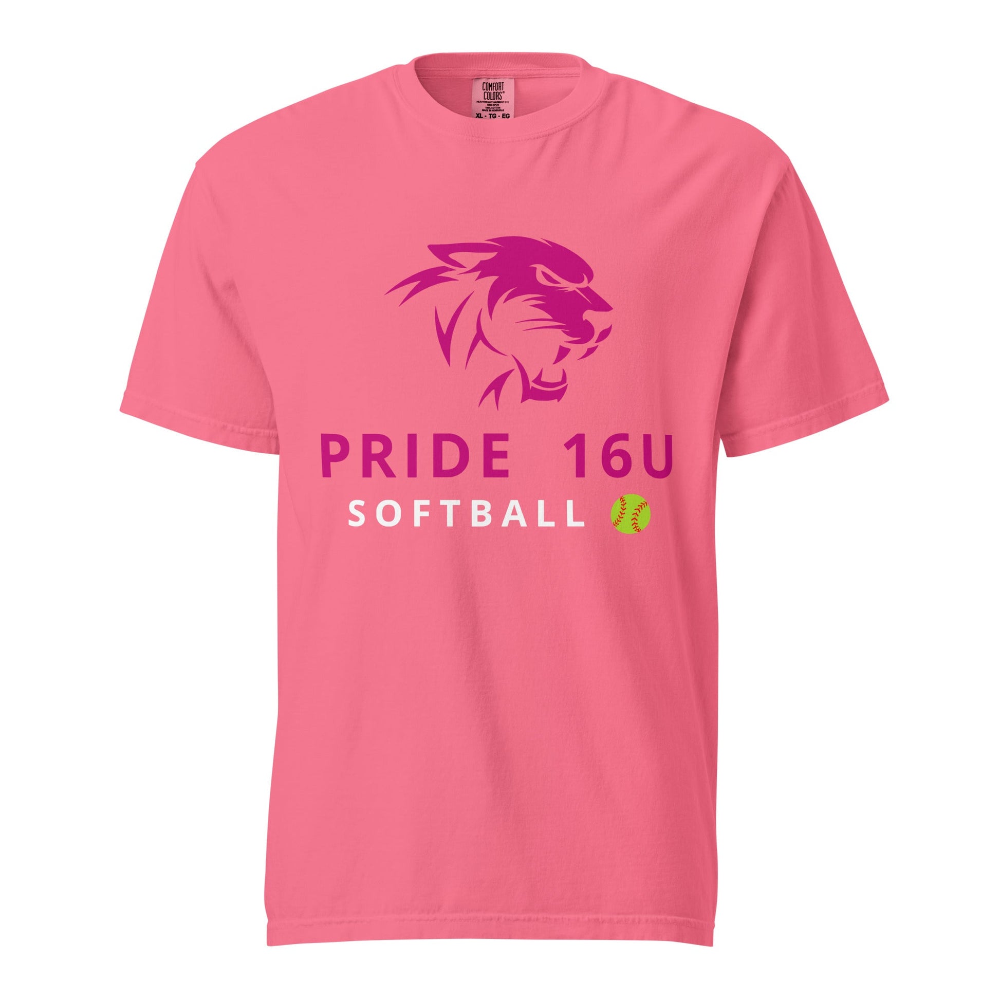 Signature | Comfort Colors T-Shirt | NNY Pride Softball | Fastpitch Elite Logo