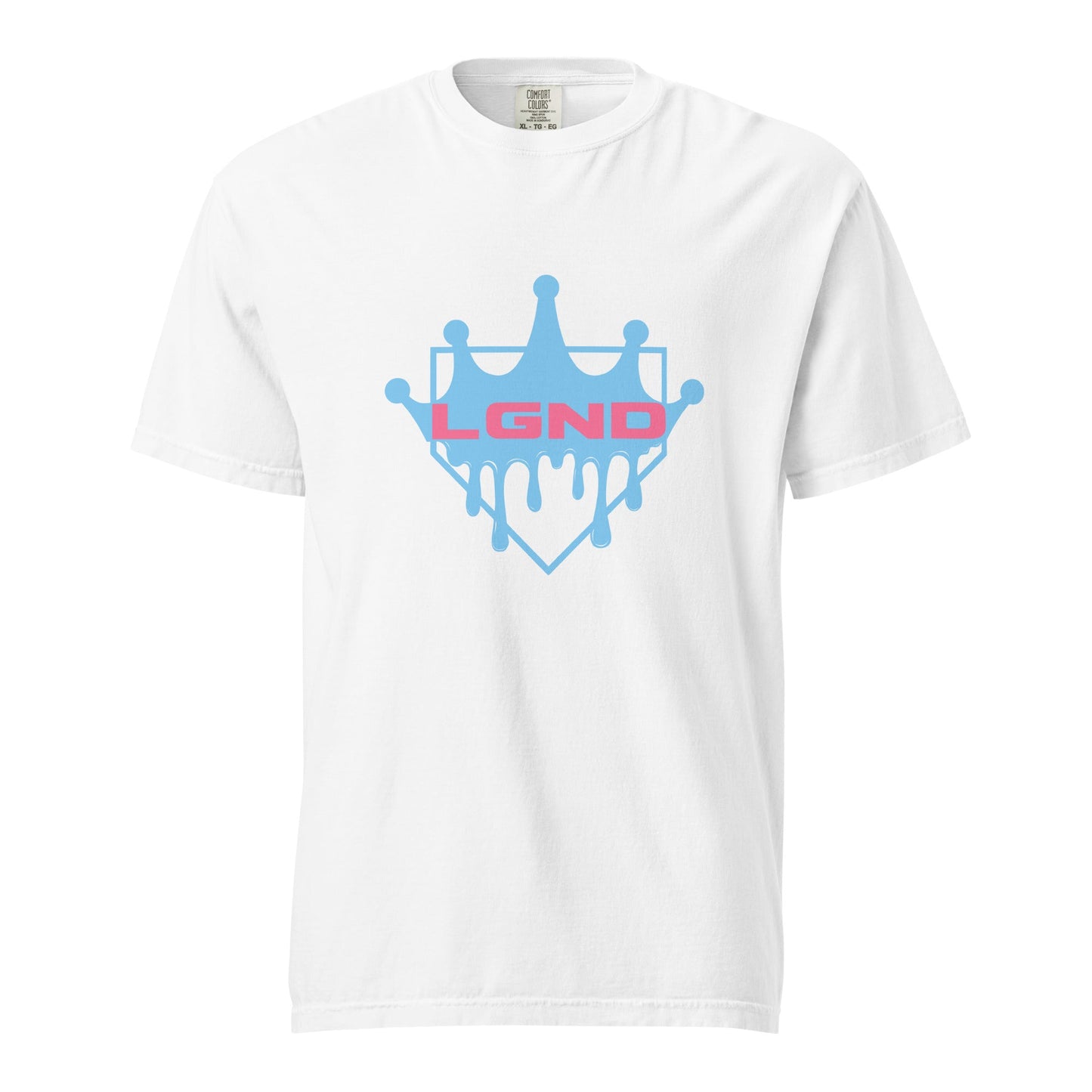 Signature | Comfort Colors T-Shirt | Norcal Legend | Home Plate Logo