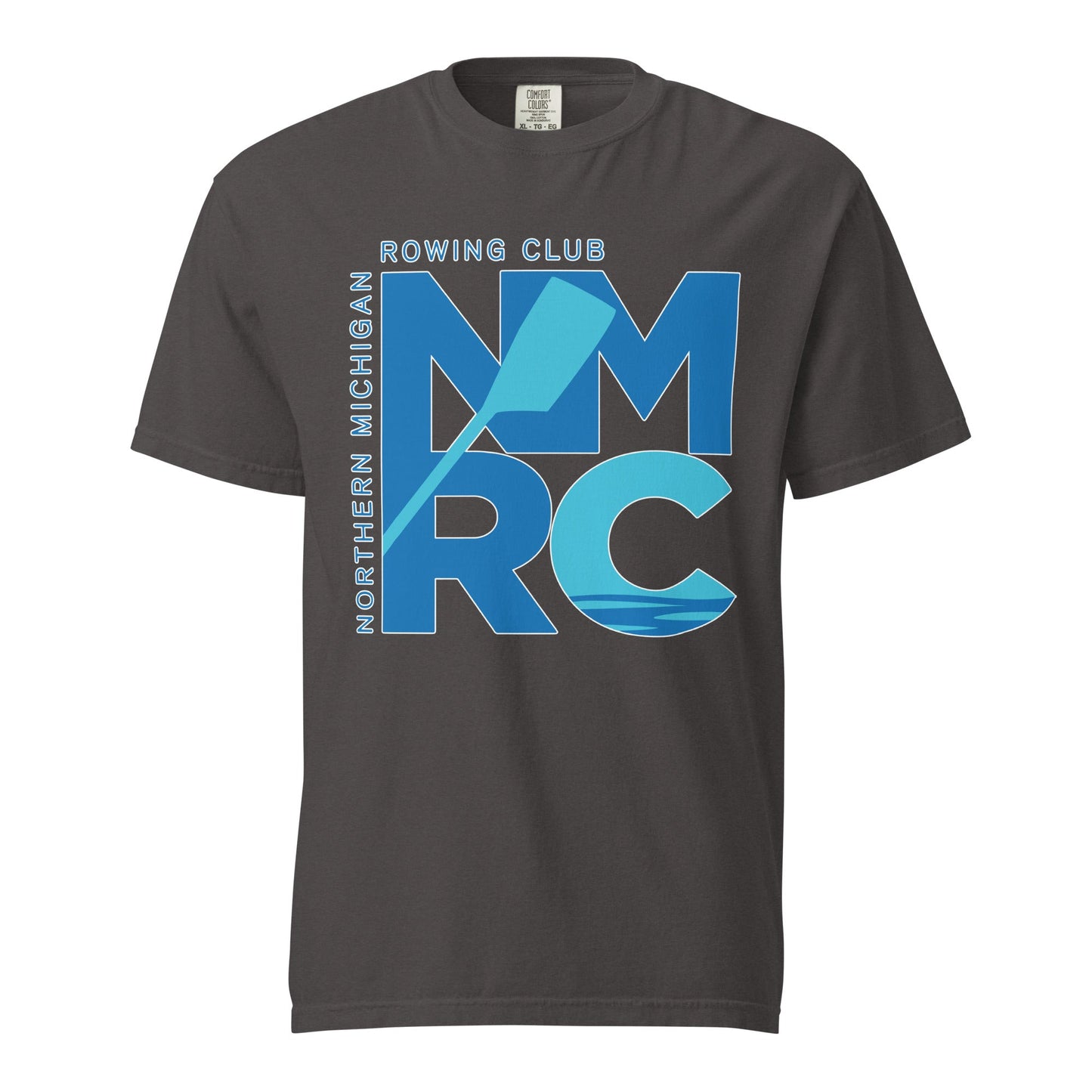Signature | Comfort Colors T-Shirt | Northern Michigan Rowing | Modern Script Logo