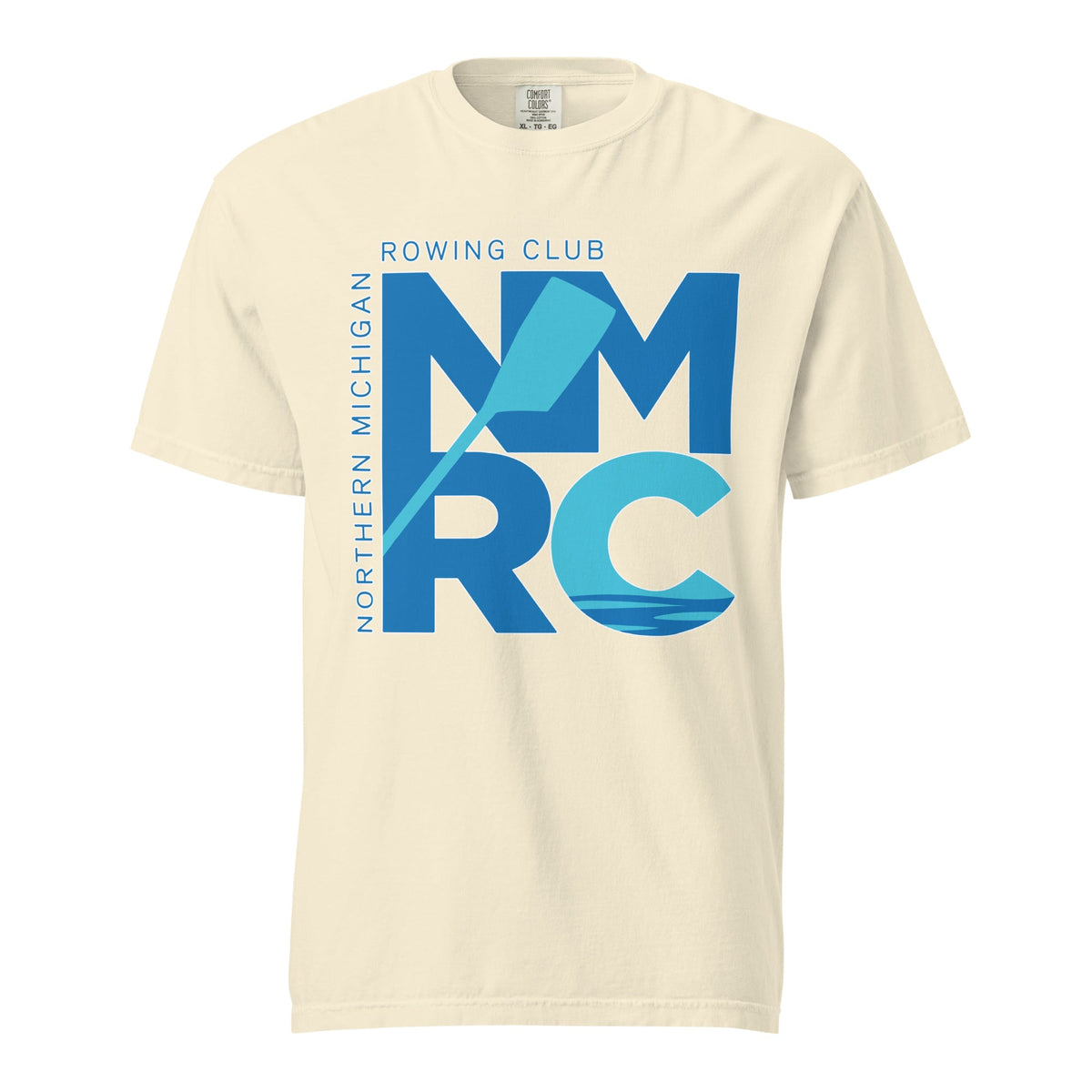 Signature | Comfort Colors T-Shirt | Northern Michigan Rowing | Modern Script Logo
