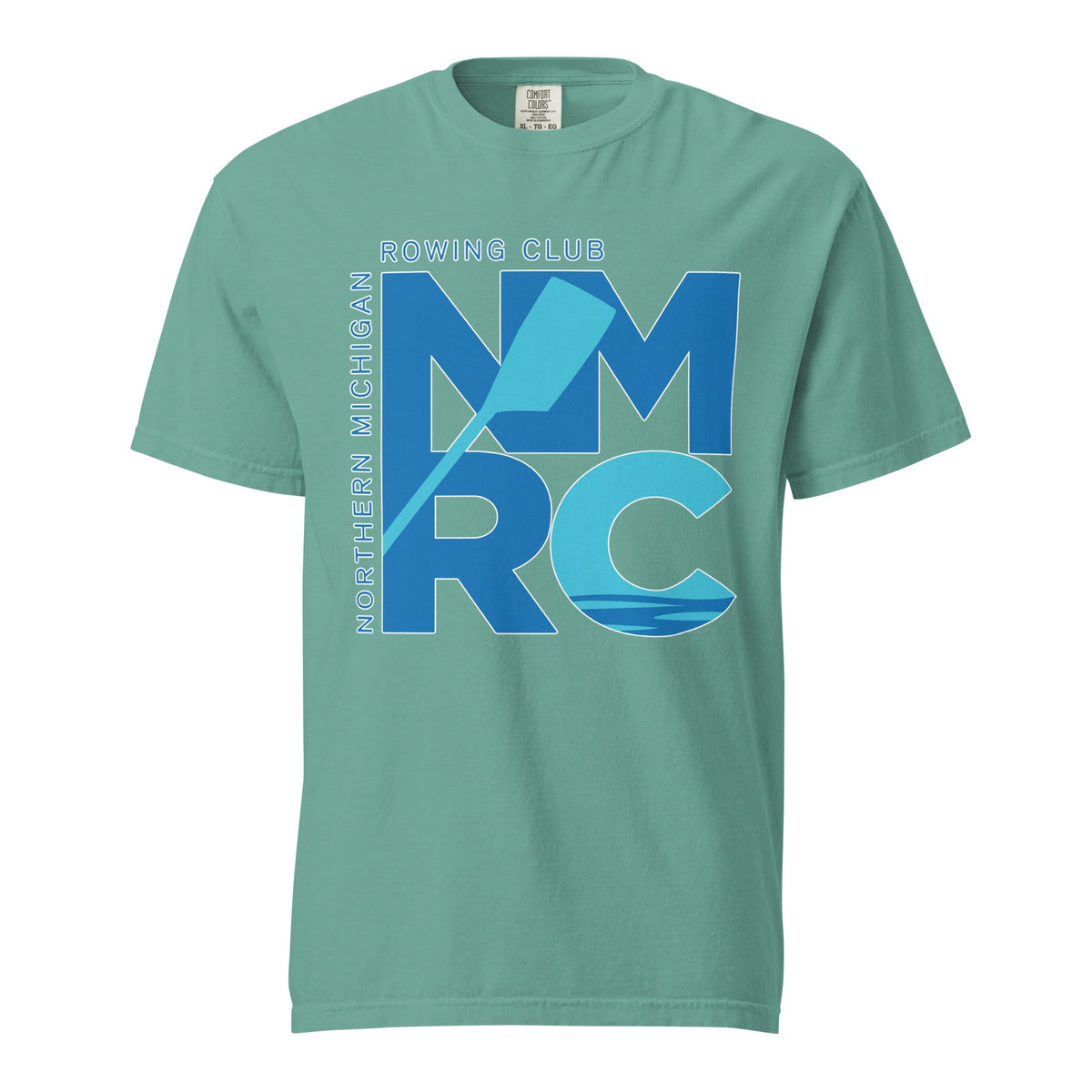 Signature | Comfort Colors T-Shirt | Northern Michigan Rowing | Modern Script Logo