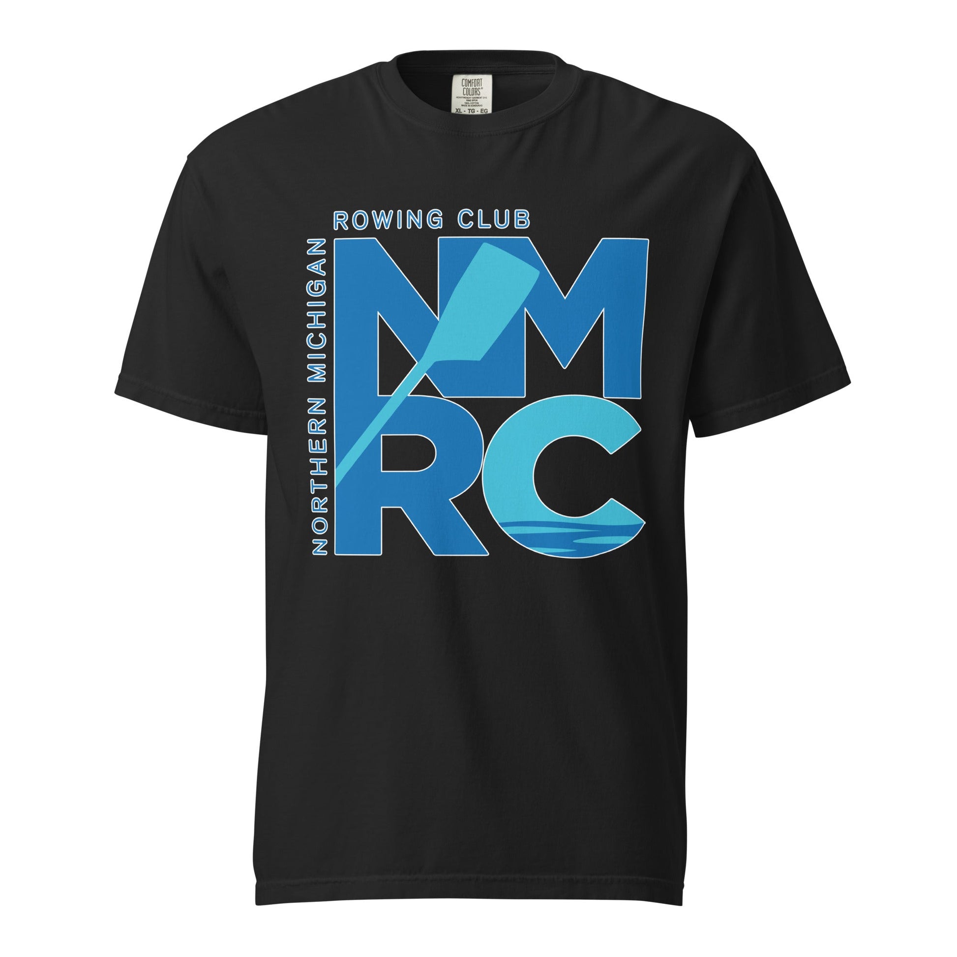 Signature | Comfort Colors T-Shirt | Northern Michigan Rowing | Modern Script Logo