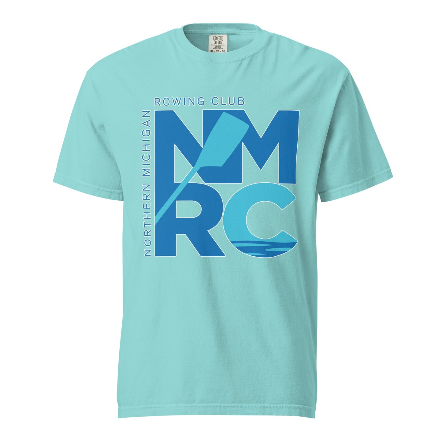 Signature | Comfort Colors T-Shirt | Northern Michigan Rowing | Modern Script Logo