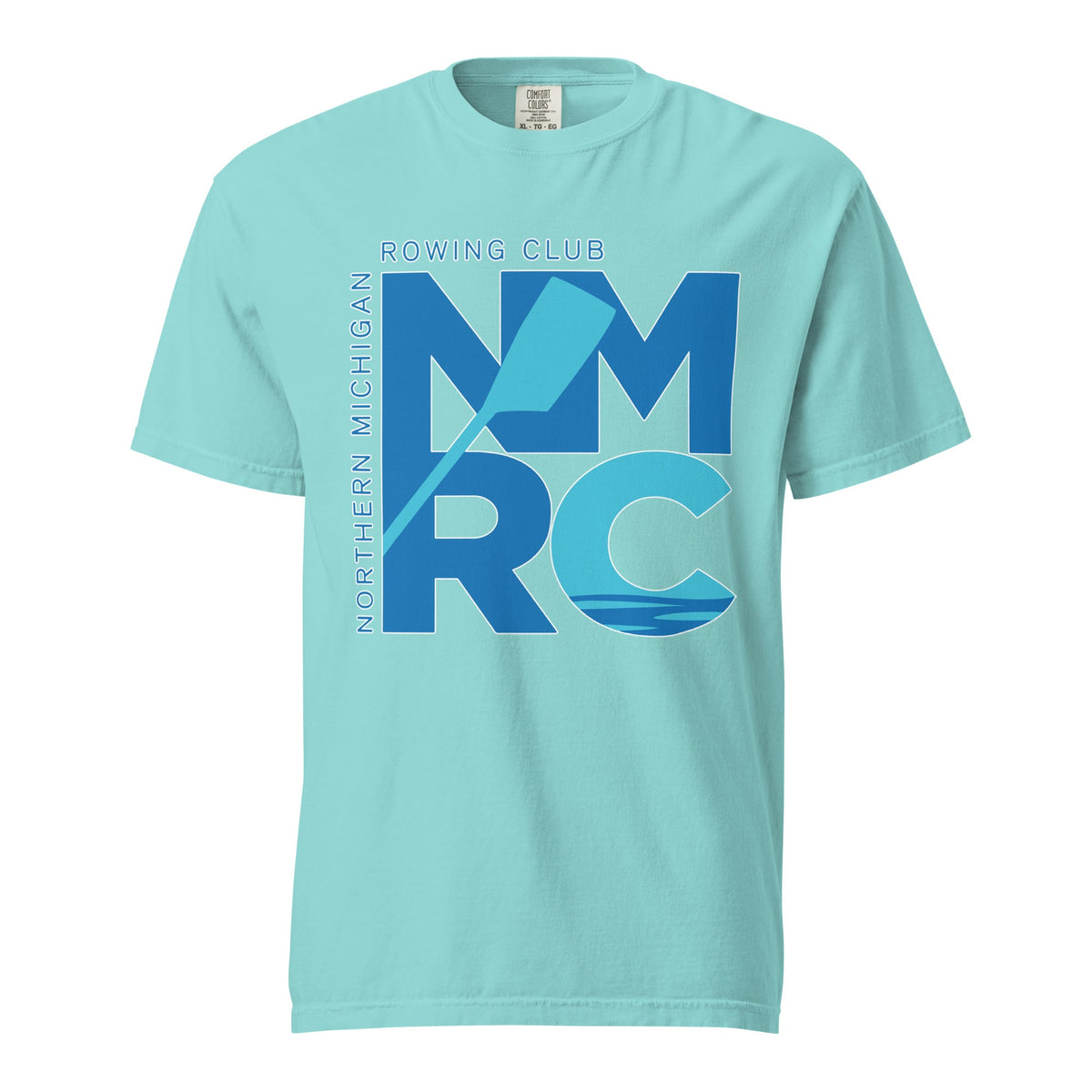 Signature | Comfort Colors T-Shirt | Northern Michigan Rowing | Modern Script Logo