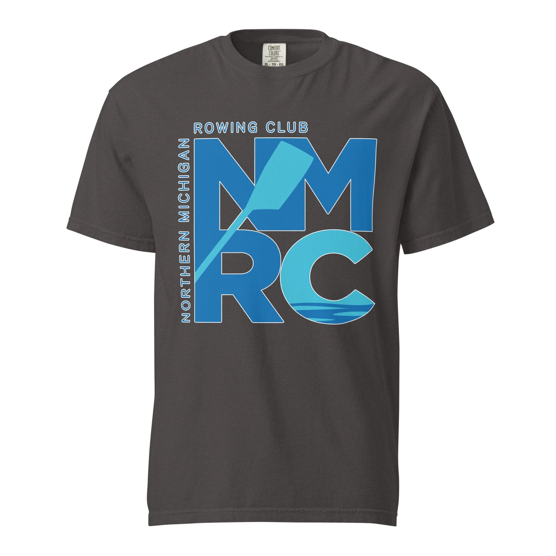 Signature | Comfort Colors T-Shirt | Northern Michigan Rowing | Modern Script Logo