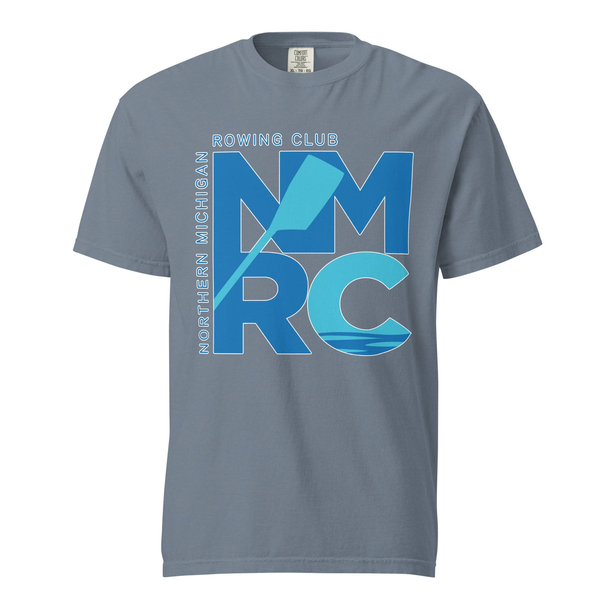 Signature | Comfort Colors T-Shirt | Northern Michigan Rowing | Modern Script Logo