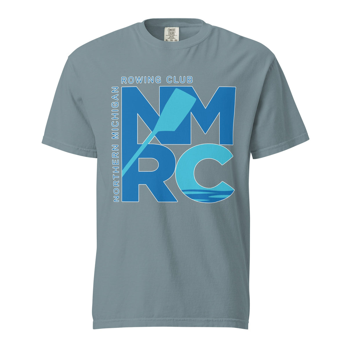 Signature | Comfort Colors T-Shirt | Northern Michigan Rowing | Modern Script Logo