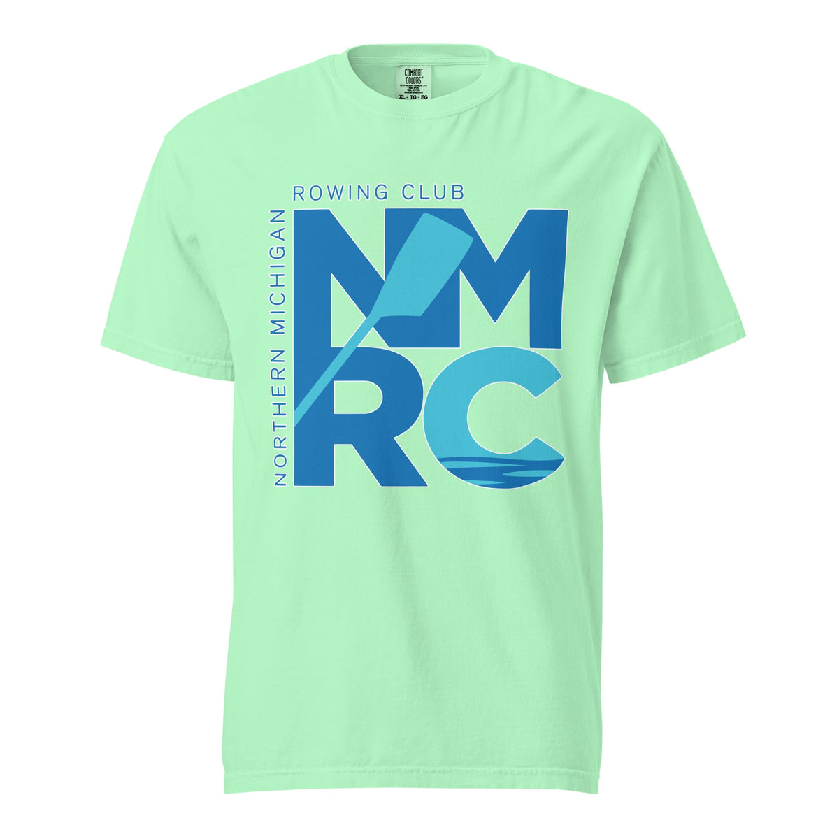Signature | Comfort Colors T-Shirt | Northern Michigan Rowing | Modern Script Logo