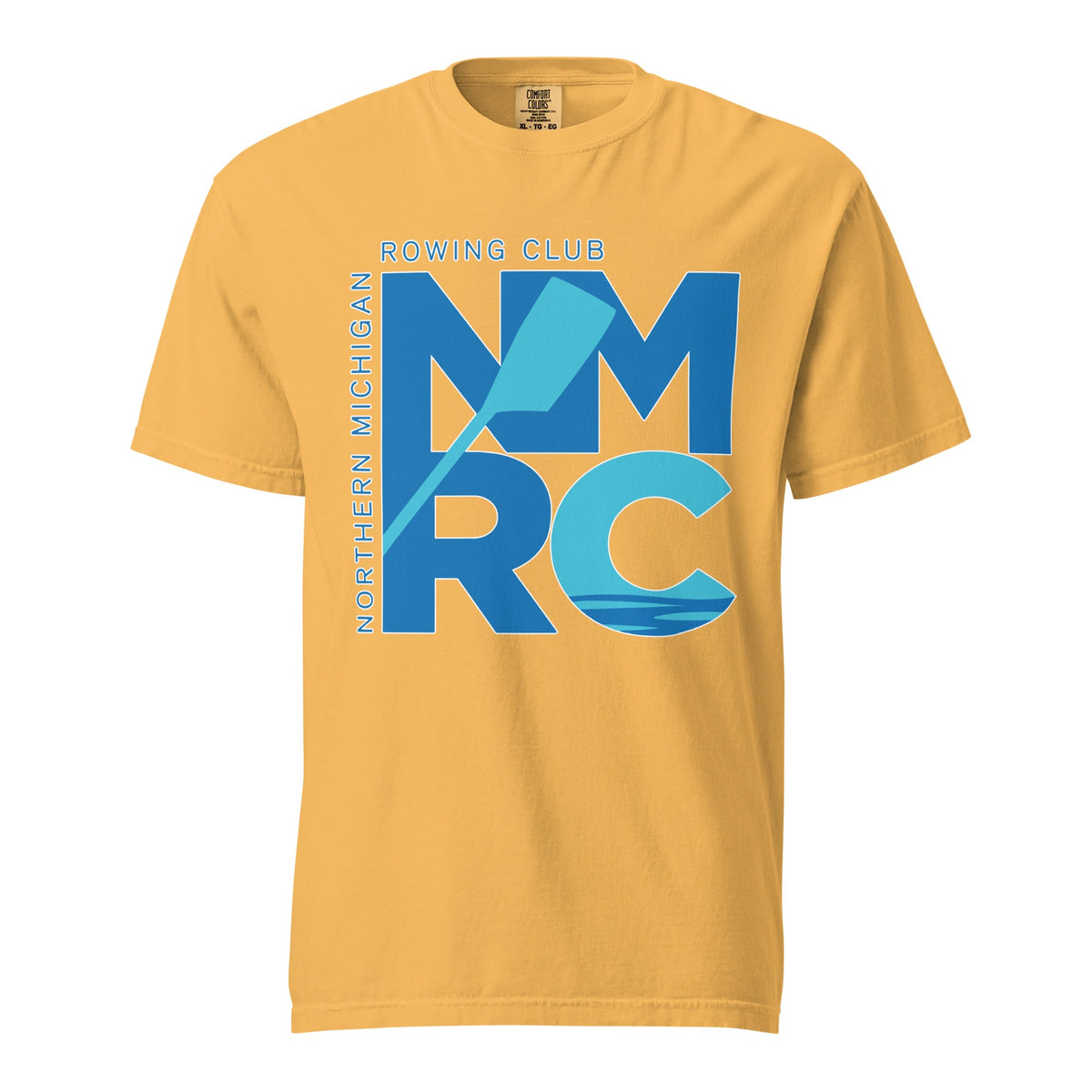 Signature | Comfort Colors T-Shirt | Northern Michigan Rowing | Modern Script Logo