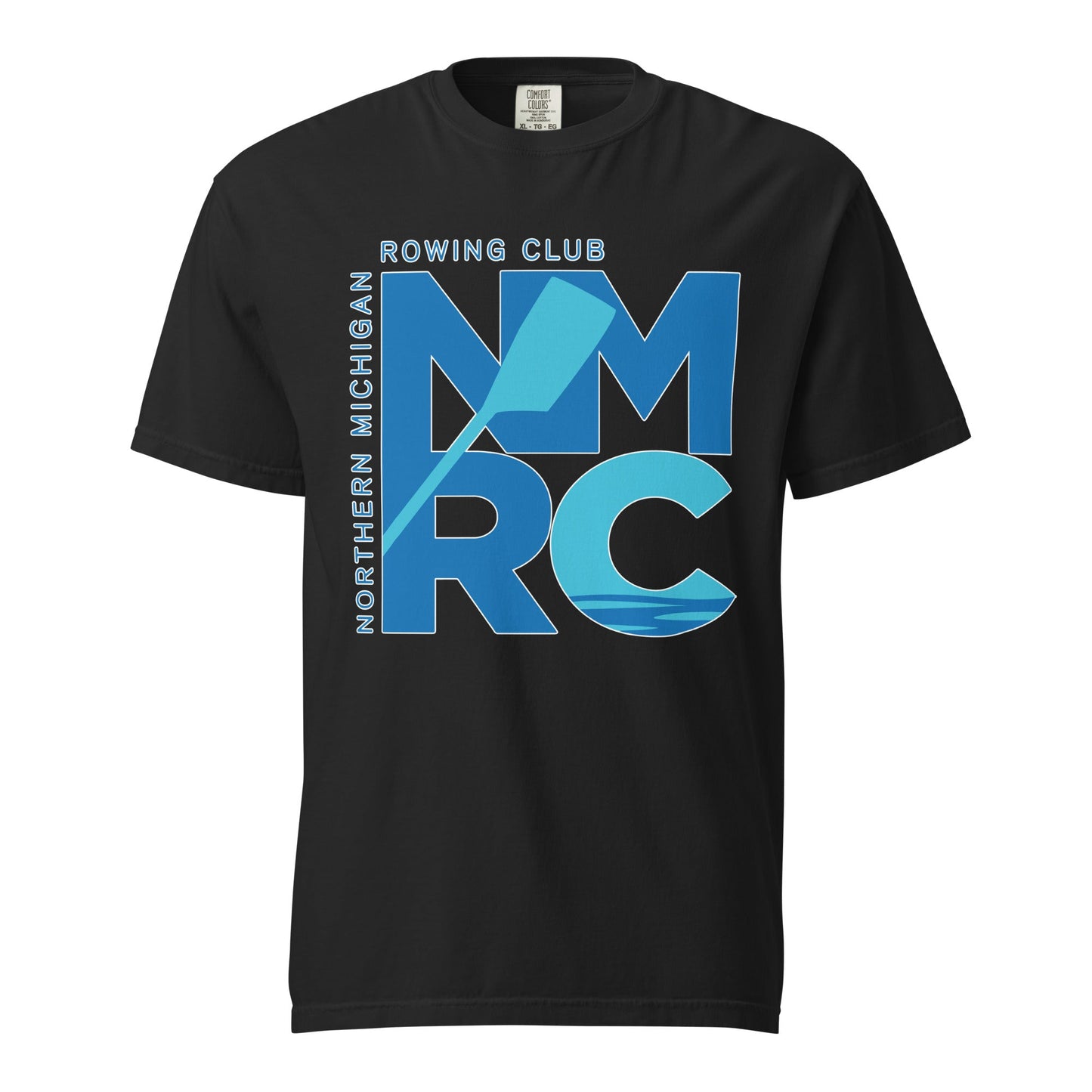 Signature | Comfort Colors T-Shirt | Northern Michigan Rowing | Modern Script Logo