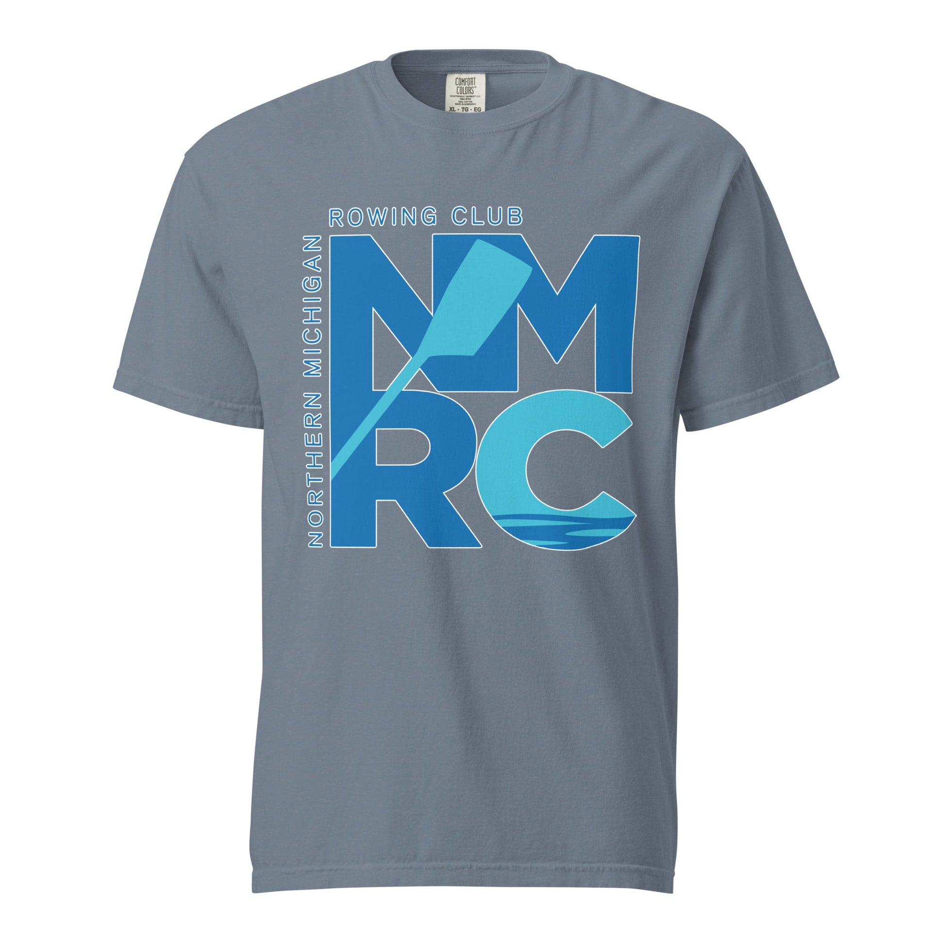 Signature | Comfort Colors T-Shirt | Northern Michigan Rowing | Modern Script Logo