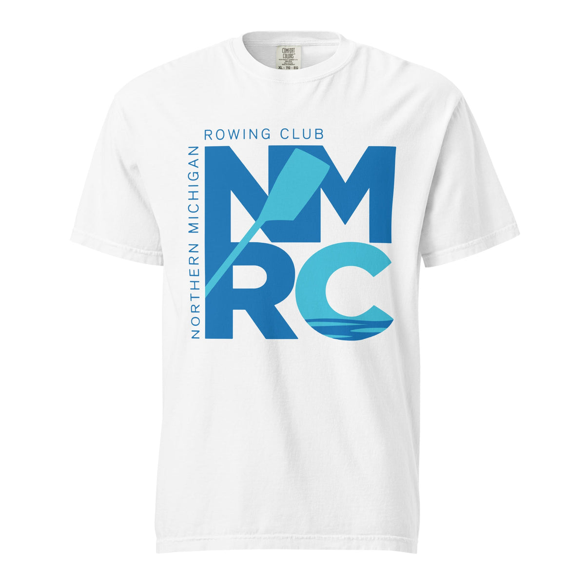 Signature | Comfort Colors T-Shirt | Northern Michigan Rowing | Modern Script Logo