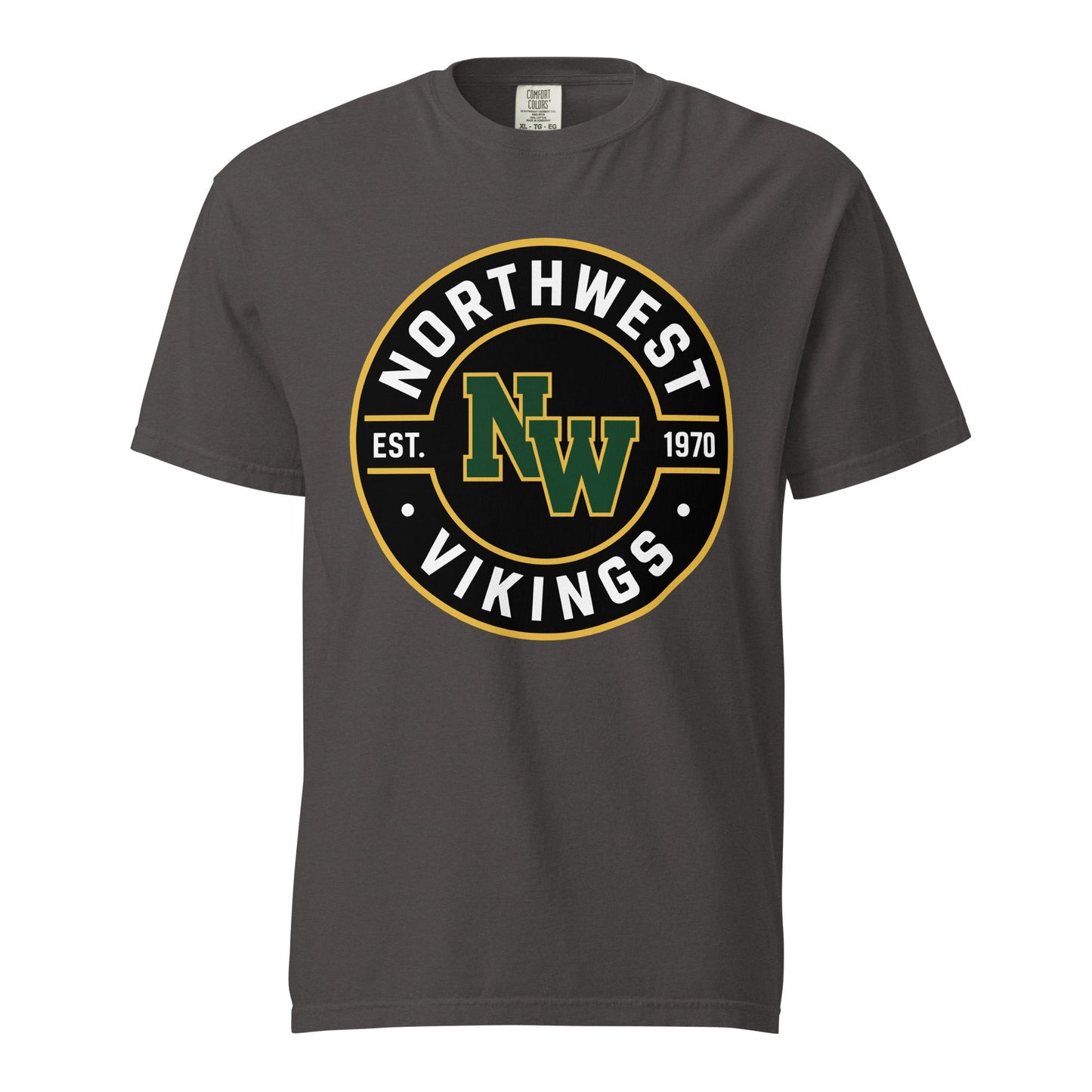 Signature | Comfort Colors T-Shirt | Northwest High School | Badge Logo