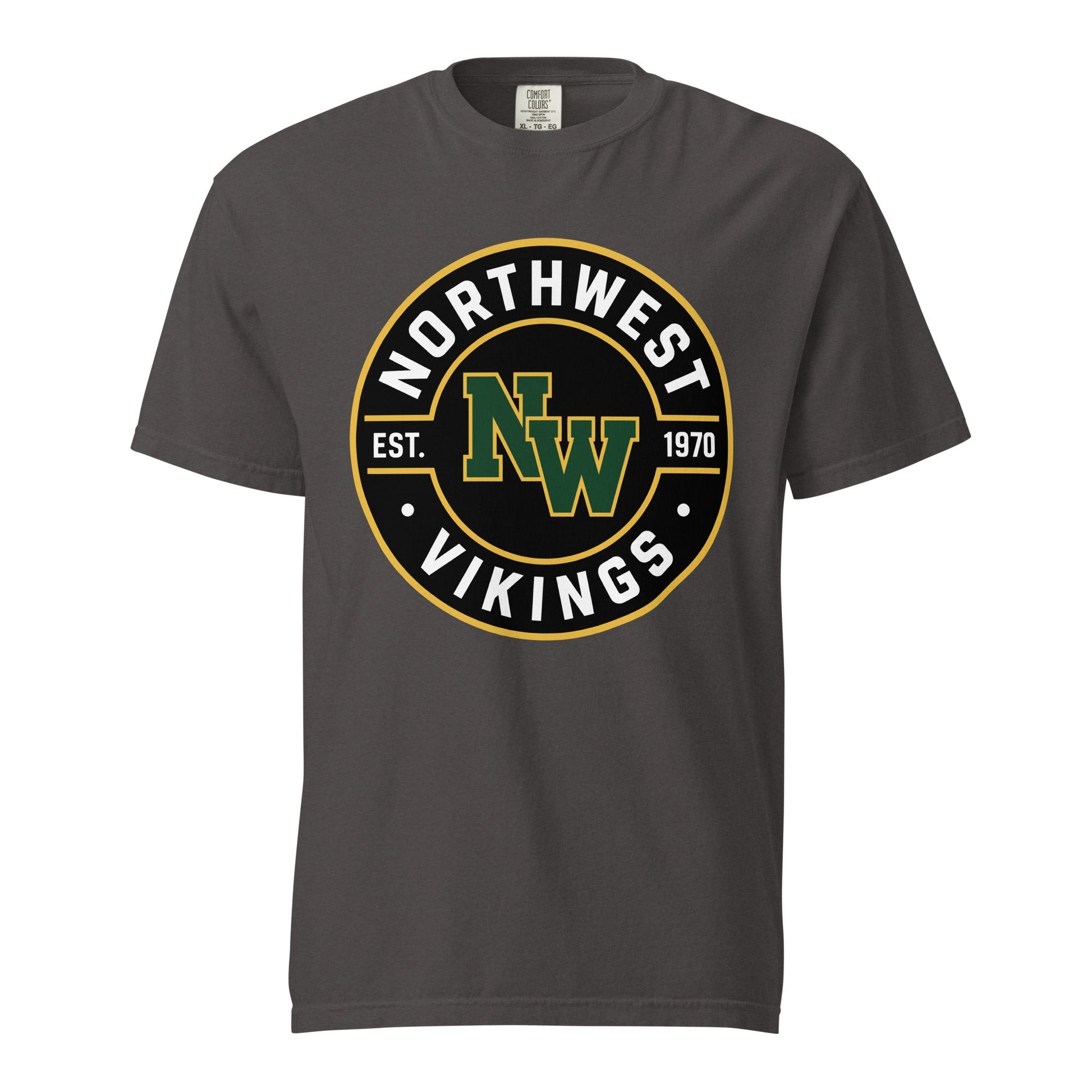 Signature | Comfort Colors T-Shirt | Northwest High School | Badge Logo