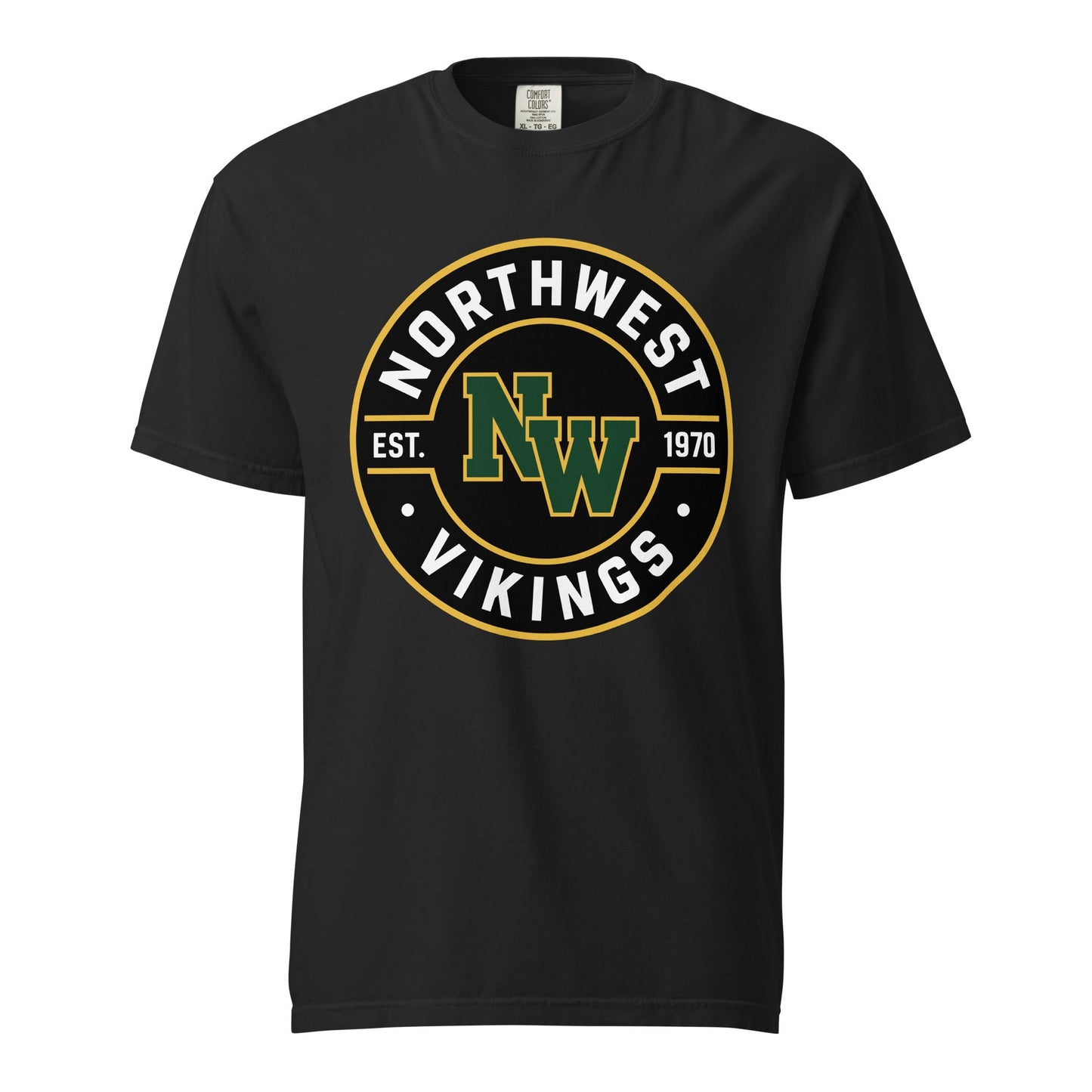 Signature | Comfort Colors T-Shirt | Northwest High School | Badge Logo