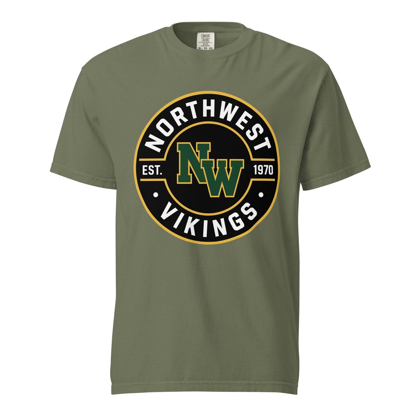 Signature | Comfort Colors T-Shirt | Northwest High School | Badge Logo