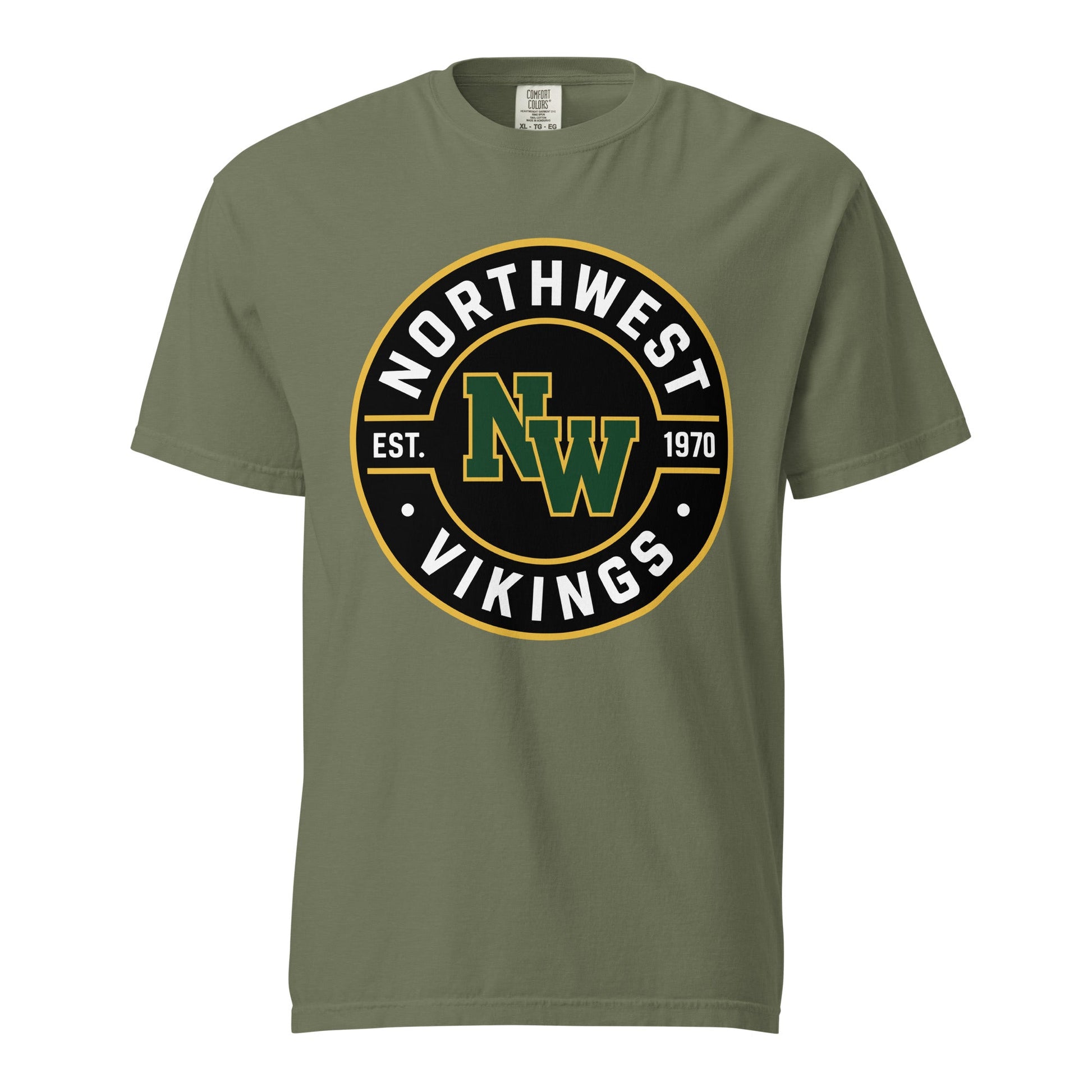 Signature | Comfort Colors T-Shirt | Northwest High School | Badge Logo