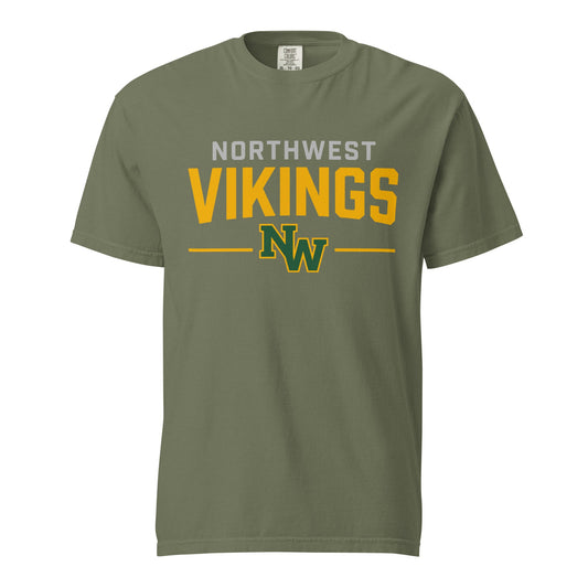 Signature | Comfort Colors T-Shirt | Northwest High School | Vikings Logo