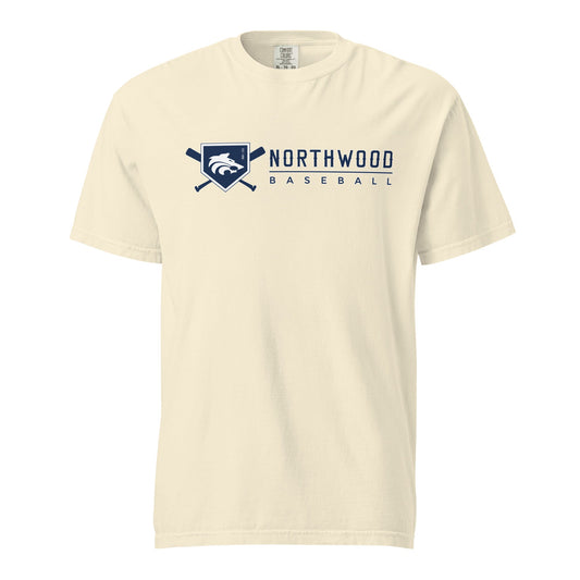 Signature | Comfort Colors T-Shirt | Northwood High School Baseball | Valor Logo