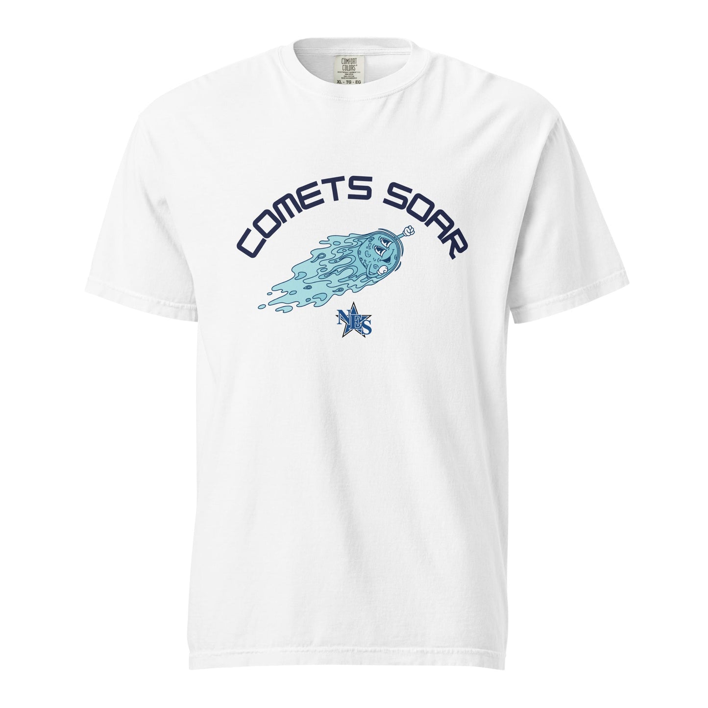 Signature | Comfort Colors T-Shirt | Norton Elementary School | Comets Soar Logo