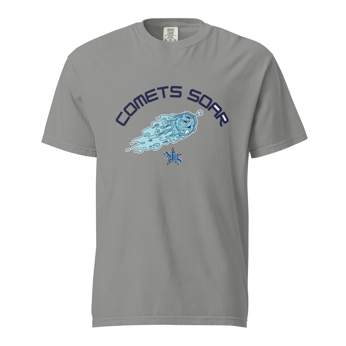 Signature | Comfort Colors T-Shirt | Norton Elementary School | Comets Soar Logo