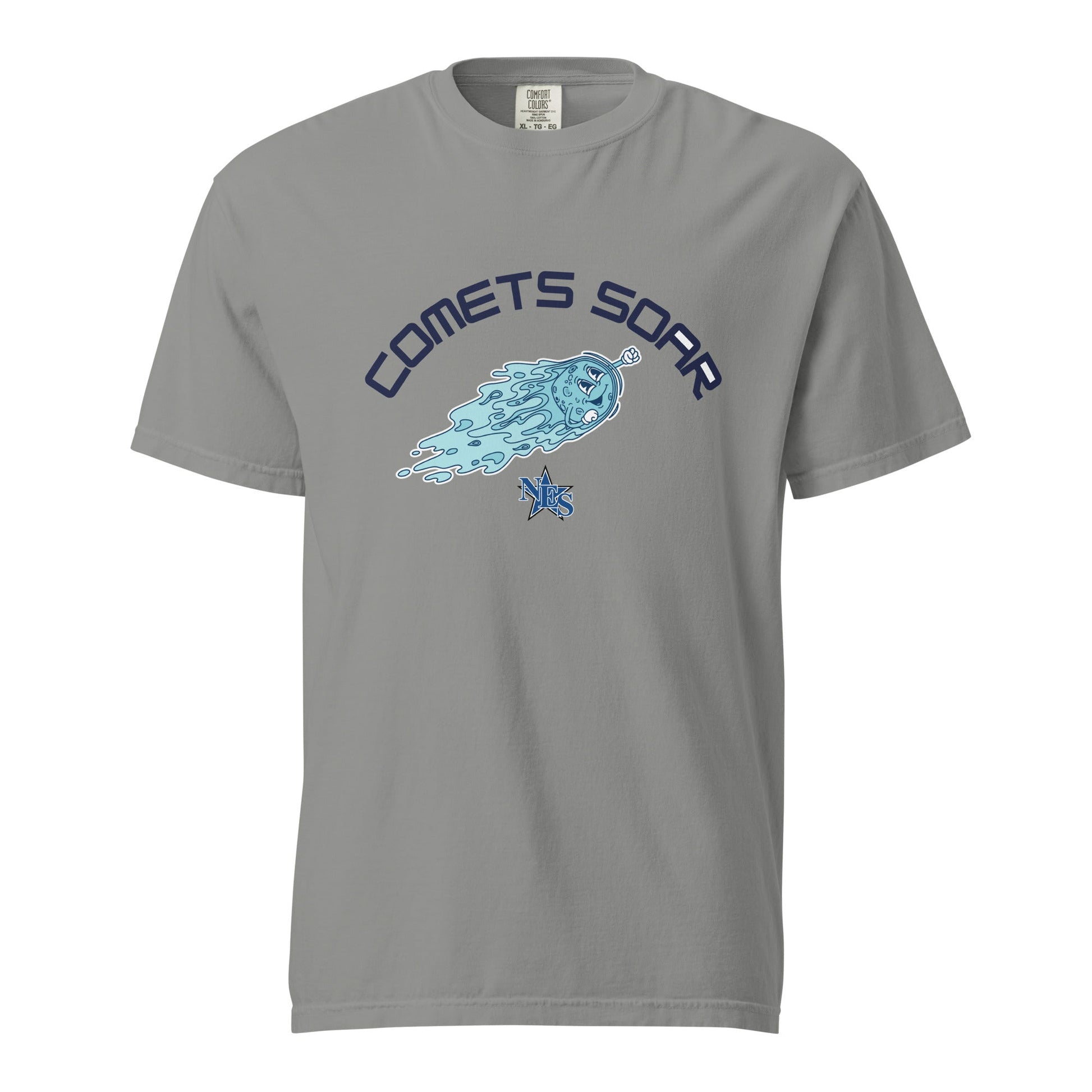 Signature | Comfort Colors T-Shirt | Norton Elementary School | Comets Soar Logo