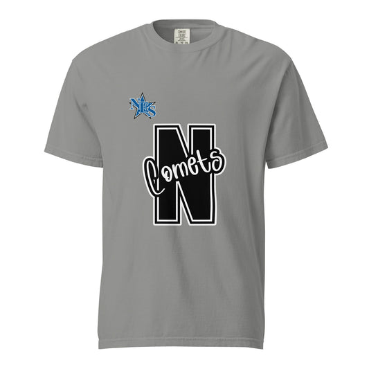Signature | Comfort Colors T-Shirt | Norton Elementary School | N Comets Logo