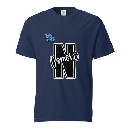 Signature | Comfort Colors T-Shirt | Norton Elementary School | N Comets Logo