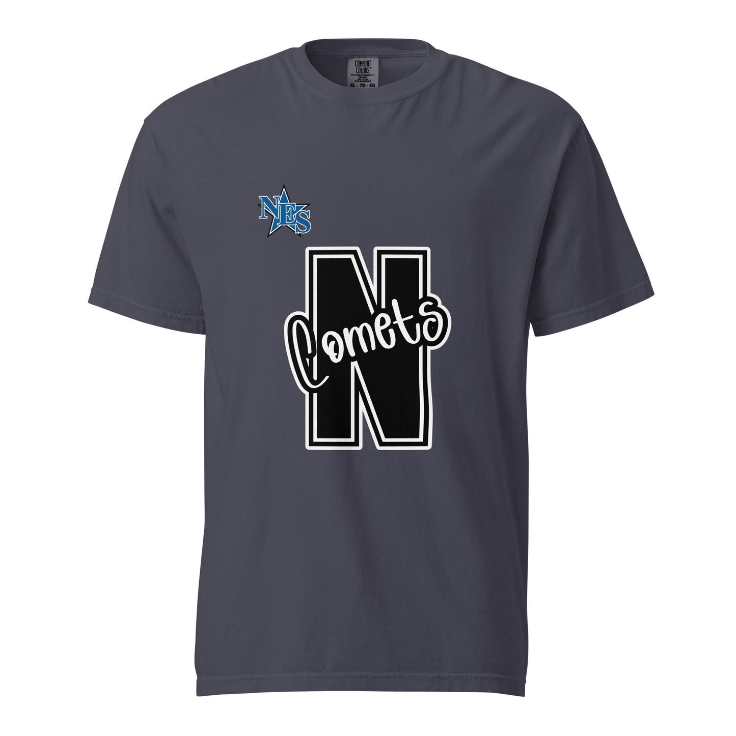 Signature | Comfort Colors T-Shirt | Norton Elementary School | N Comets Logo