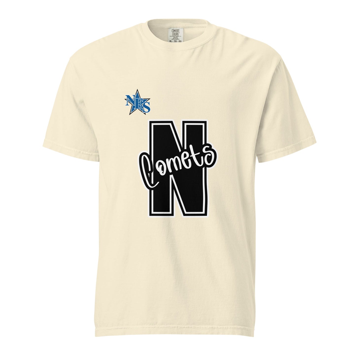 Signature | Comfort Colors T-Shirt | Norton Elementary School | N Comets Logo