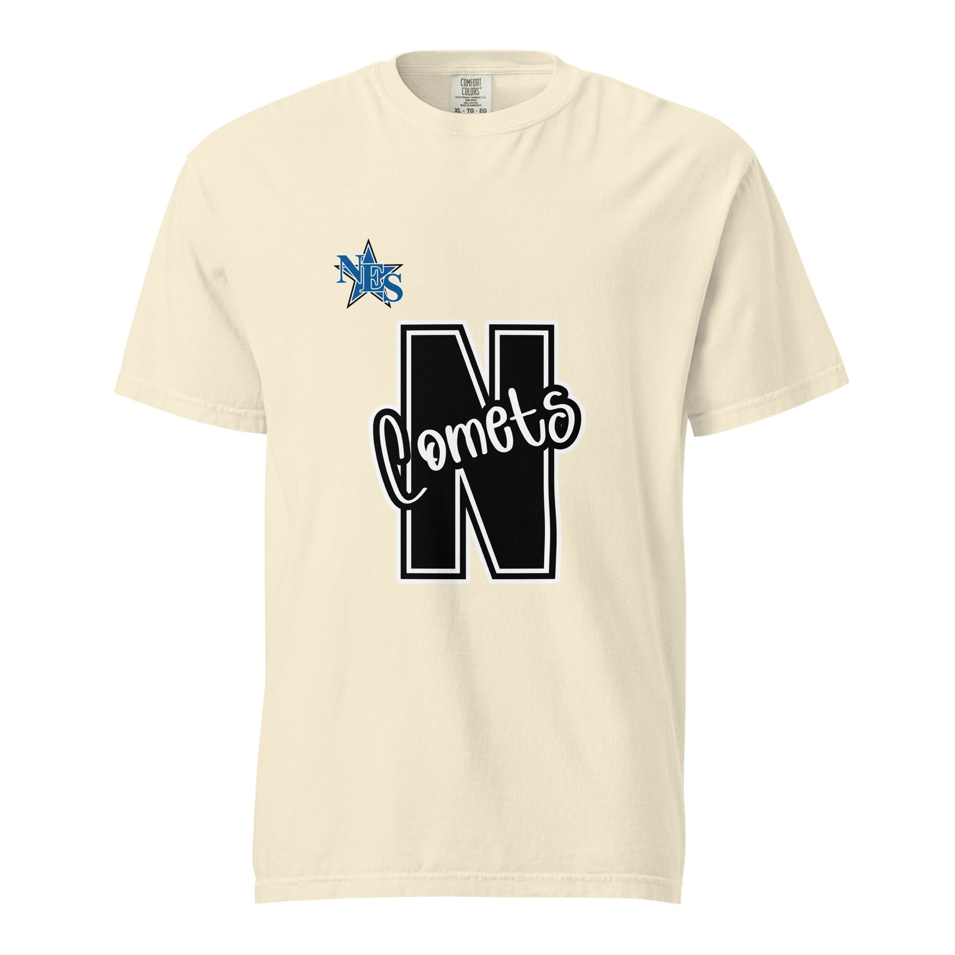 Signature | Comfort Colors T-Shirt | Norton Elementary School | N Comets Logo
