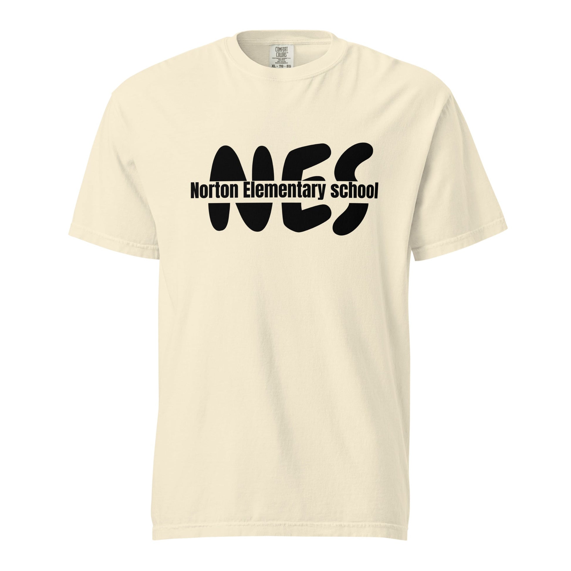 Signature | Comfort Colors T-Shirt | Norton Elementary School | NES Script Logo