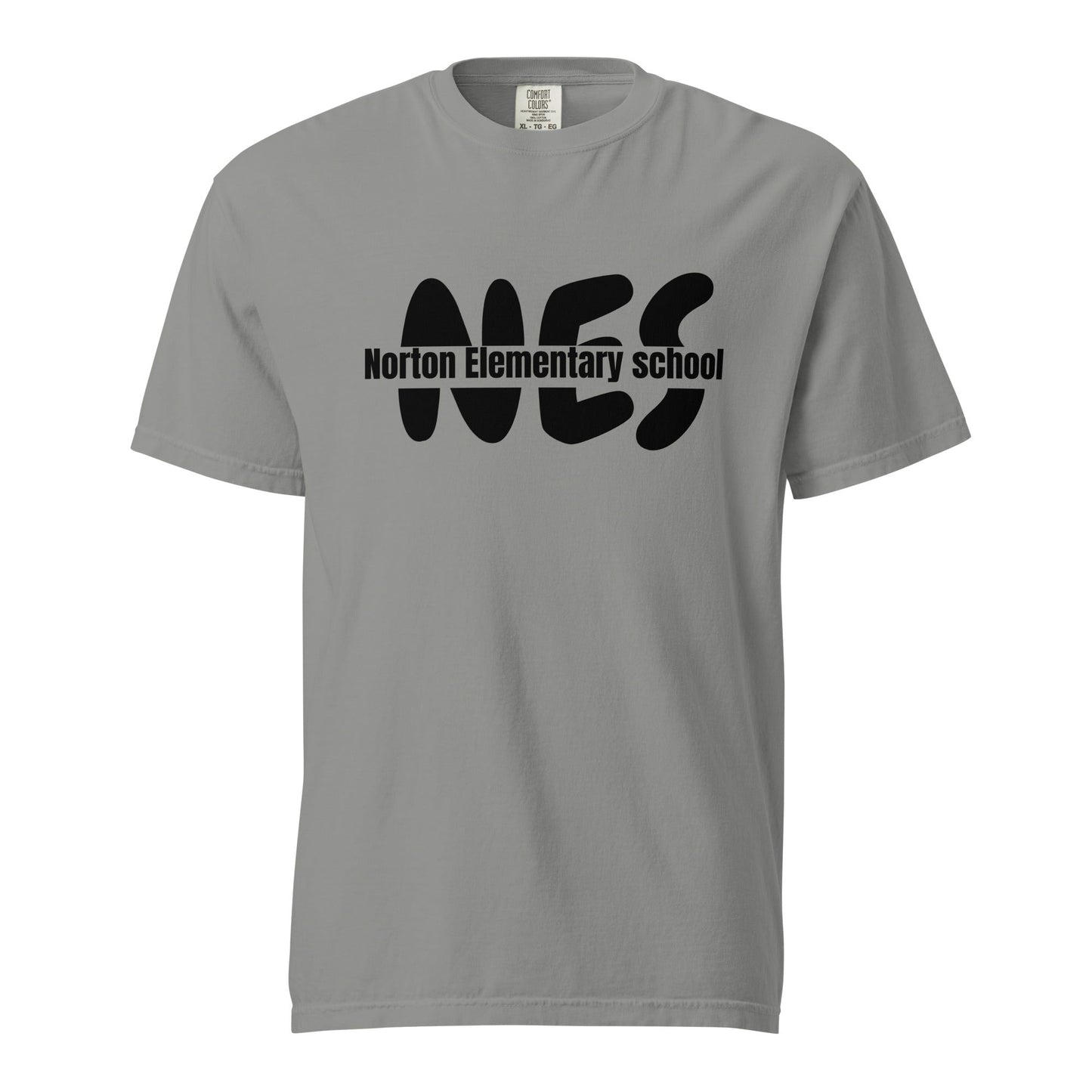 Signature | Comfort Colors T-Shirt | Norton Elementary School | NES Script Logo