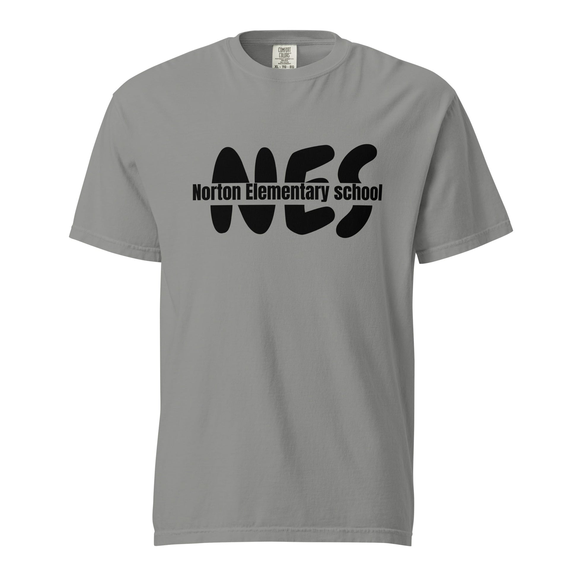 Signature | Comfort Colors T-Shirt | Norton Elementary School | NES Script Logo